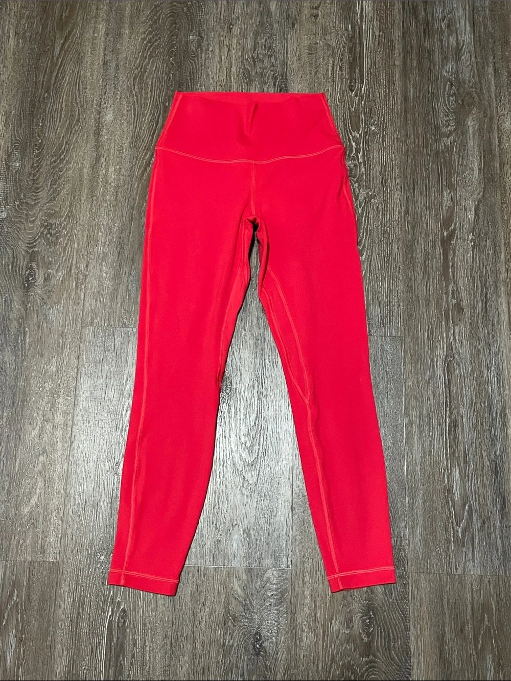 Like New Lululemon Matching Align True Red - Ohio State Set. Size 6